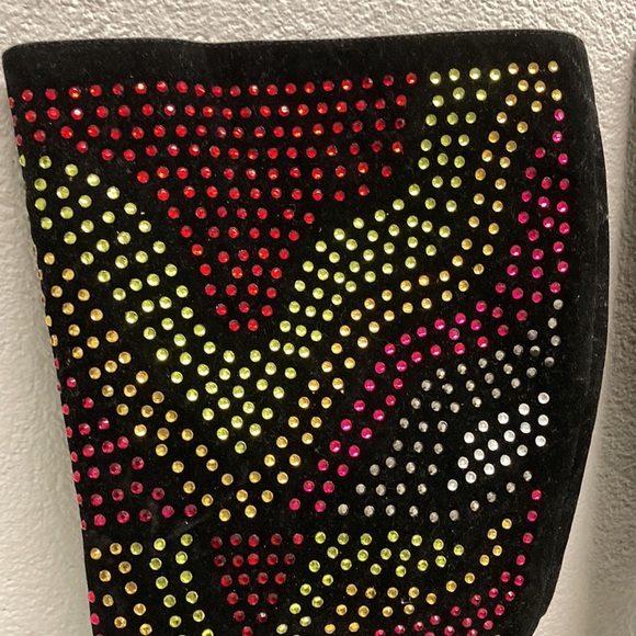 Rhinestone Boots - size 10 - Picture 2 of 8